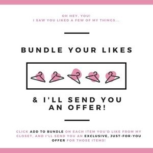 Bundle offer!!!
